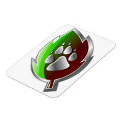 Magnetische auto cling (klein: 3 "x4") magneet (Linkerzijde)