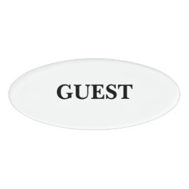 Magnetische Badge - Gast