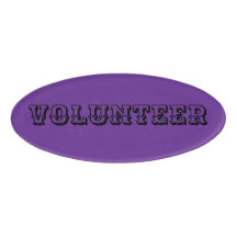 Magnetische Badge - Vrijwilliger