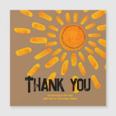 Magnetische bedankkaart (Voorkant)