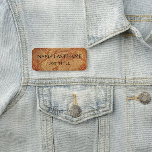 Magnetische Bedrijf Medewerker Professionele Naam Naamplaatje (In situ)