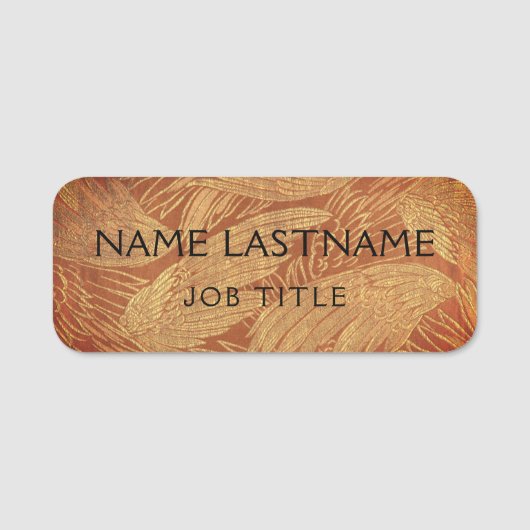 Magnetische Bedrijf Medewerker Professionele Naam Naamplaatje (Voorkant)