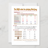 Magnetische BMJA-regels - Instellen (2) Magnetische Uitnodiging (Voorkant)