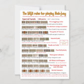 Magnetische BMJA-regels - Speciale handen (2) Uitnodiging (Voorkant)