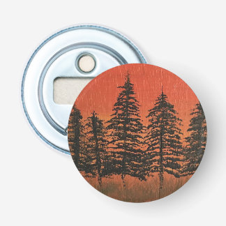 Magnetische bos flesopener button flesopener