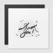 Magnetische dank u (Voorkant / Achterkant)