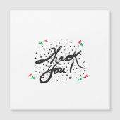 Magnetische dank u (Voorkant)