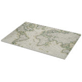 Magnetische declinatie in de wereld snijplank (Hoek)