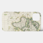 Magnetische declinatie van de wereld Case-Mate iPhone case (Achterkant (horizontaal))