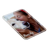 Magnetische familie fotomagneet met aangepaste tek magneet (Rechterzijde)