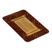 Magnetische Familie Verjaardagsherinnering - Aanpa Magneet (Rechterzijde)