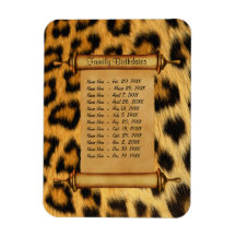 Magnetische Familie Verjaardagsherinnering - Aanpa