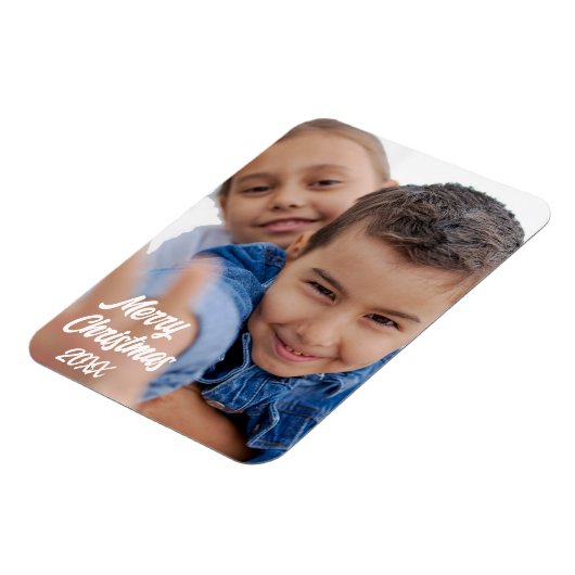 Magnetische familiefamilie fotoframes | Kerstfoto Magneet (Linkerzijde)
