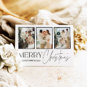 Magnetische foto Kerst Kaart, Vrolijk Kerstfeest