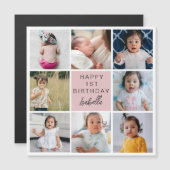 Magnetische fotocollage-Kaart (Voorkant / Achterkant)