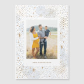 Magnetische handgetekende Fireworks-fotokaart voor (Voorkant)