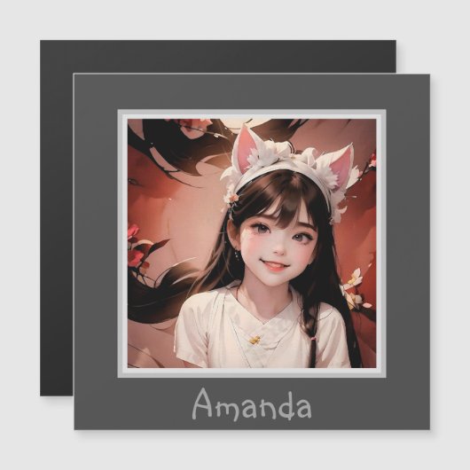 Magnetische kaart (Voorkant / Achterkant)