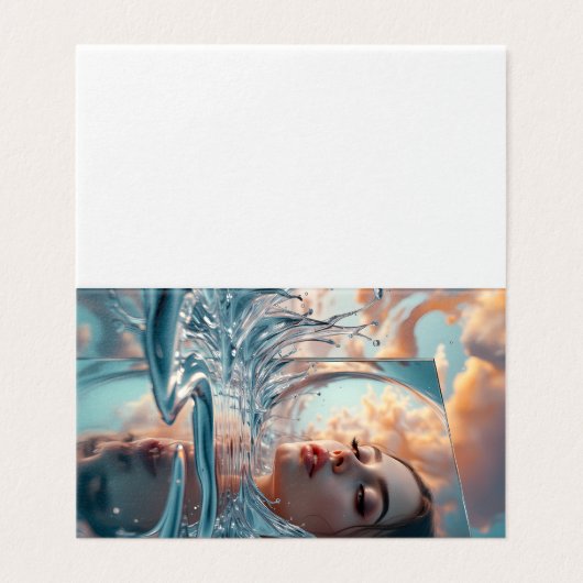 Magnetische kaart (Buitenkant ongevouwen)