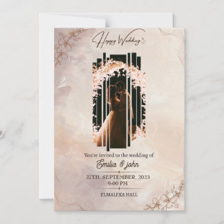 Magnetische Kaart, formaat: 5 x 7 inch, enveloppen Uitnodiging