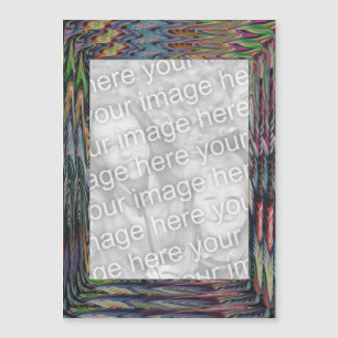 Magnetische Kaart - Gevoelige kleuren - Sjabloon L