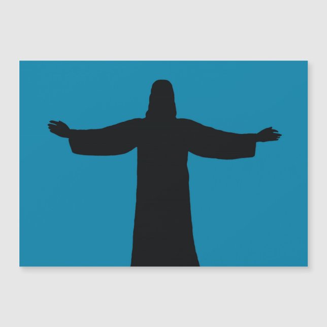 Magnetische kaart jesus christus  (Voorkant)
