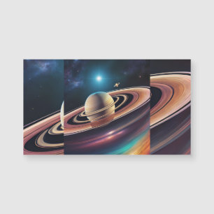 magnetische Kaart van Saturnus
