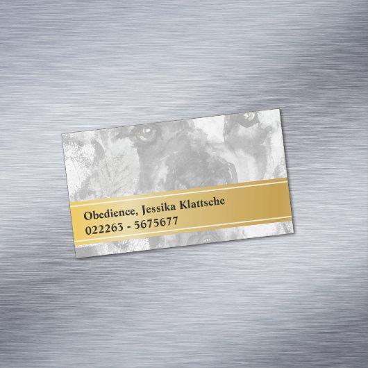 Magnetische kaarten visitekaartje magneet (Voorbeeld)