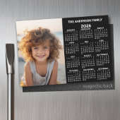 Magnetische kalender - Foto Voljaar Uitzicht Moder