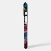 Magnetische kunst: bloemennevel Case-Mate iPhone case (Achterkant / Links)