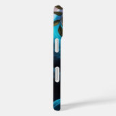 Magnetische kunst: bloemennevel Case-Mate iPhone case (Achterkant / Rechts)