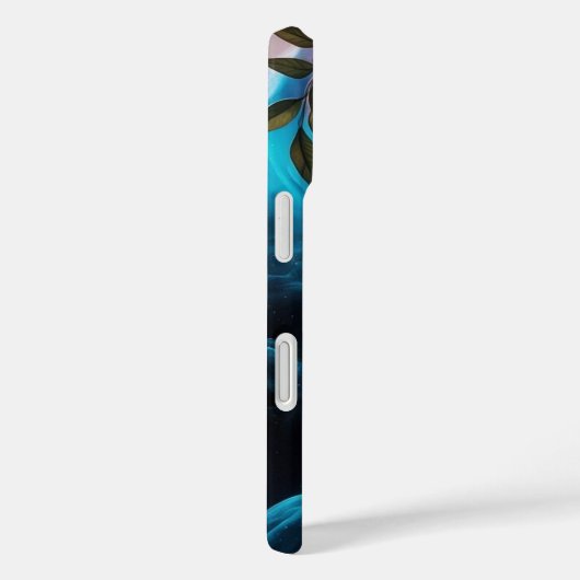 Magnetische kunst: bloemennevel Case-Mate iPhone case (Achterkant / Rechts)