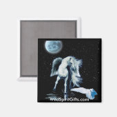 MAGNETISCHE MAGIE Pegasus & White Raven Collectie Magneet (Voorkant / Achterkant)
