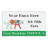 Magnetische naamtag naambadge (Voorkant)