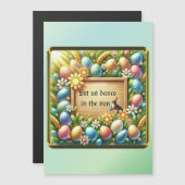 Magnetische paaskaart (Voorkant / Achterkant)