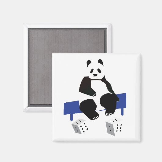 Magnetische Panda Magneet (Voorkant / Achterkant)