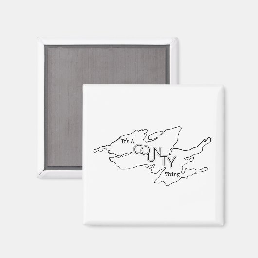 Magnetische persoonlijkheid magneet (Voorkant / Achterkant)