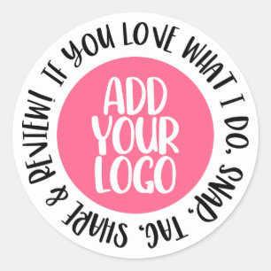 Magnetische Review Label delen Voeg Logo voor klei