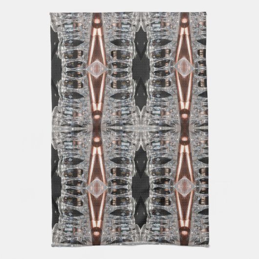 Magnetische richtingsbloei theedoek (Verticaal)