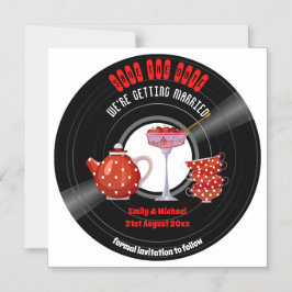 Magnetische Trouwdag Opslag Datum Thee Feestje Rec Magnetische Uitnodiging