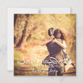 Magnetische Uitnodigen - Foto opslaan van de datum Uitnodiging (Voorkant)