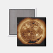 Magnetische veldlijnen op zon 2 magneet (Voorkant / Achterkant)