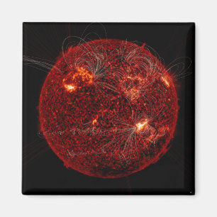 Magnetische veldlijnen op zon 3 magneet