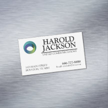 Magnetische visitekaartjes met logo