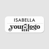 Magnetische werknemer voor het kleinbedrijf naamplaatje (Voorkant)