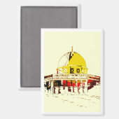 Magnetiseer je herinneringen: koepel van de rotsma magneet (Voorkant / Achterkant)