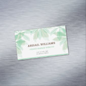 Magnetkaart: Massage Therapist Service Magnetisch Visitekaartje (Voorbeeld)