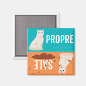 Magneto, magnetisch, voor vaatwasmachines magneet (Voorkant / Achterkant)