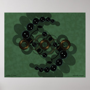Magnetostatische metaallegeringen poster