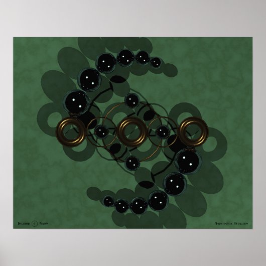 Magnetostatische metaallegeringen poster (Voorkant)