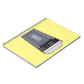 Magnetron cartoonillustratie notitieboek (Linkerzijde)